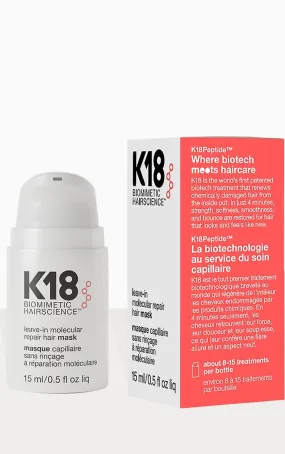 K18 Masque pour les cheveux moléculaire sans rinçage