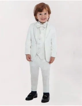 Tenue de Baptême pour Bébé Blanc - Costume De Baptême Bébé TAILLE 6 Mois